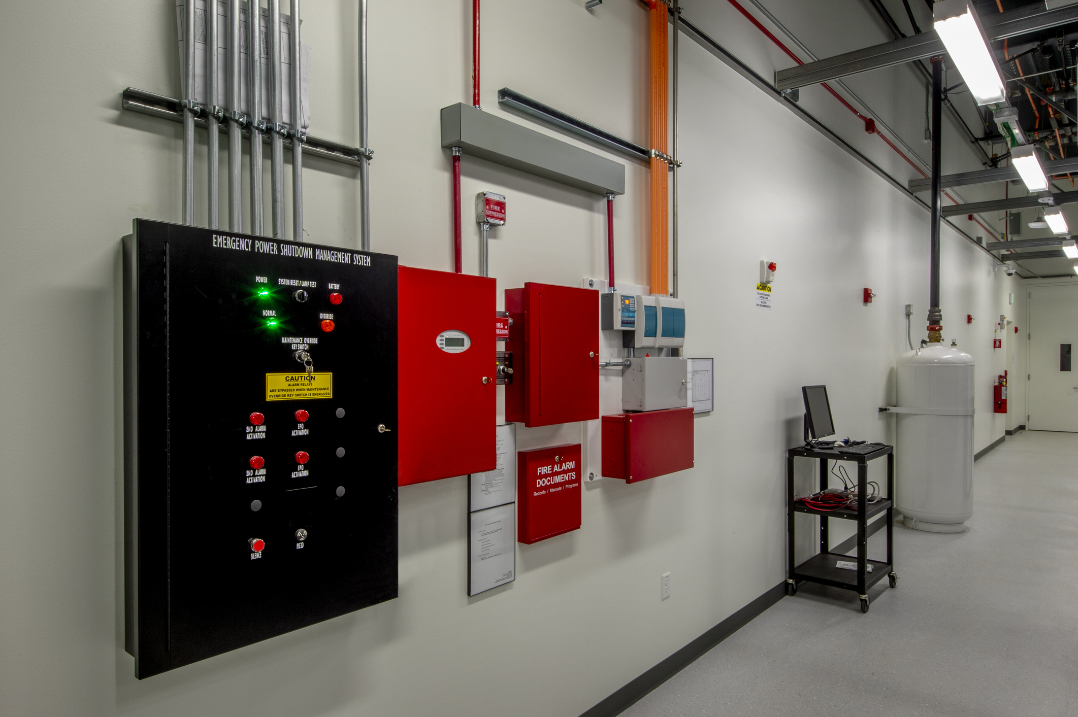 commercial fire alarm system