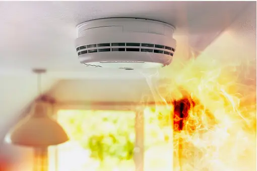 Fire Alarms Installed in Home